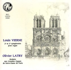 2e et 3e symphonies pour orgue
