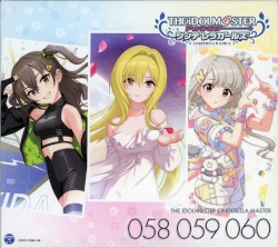 THE IDOLM@STER CINDERELLA MASTER 058-060 黒埼ちとせ・砂塚あきら・久川凪
