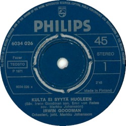 Kulta ei syytä huoleen / Tää on maallista vain