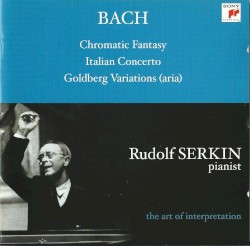 Chromatic Fantasy / Italian Concerto / Goldberg Variations (aria)
