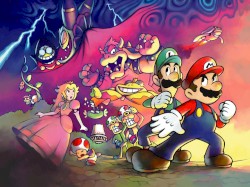 Mario & Luigi Superstar Saga: Popple Battle