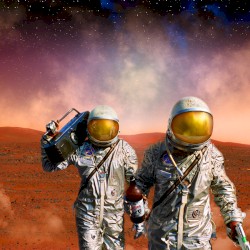 Craven Moorhaus and Lord Shaftesbury in Outer Space