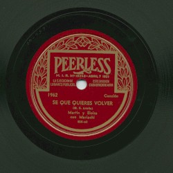 Se que quieres volver / Dos pajarillos