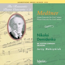 The Romantic Piano Concerto, Volume 2: Piano Concerto no. 2 in C minor / Piano Concerto no. 3 in E minor