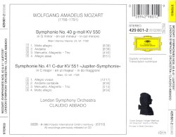 Symphonies nos. 40 & 41 "Jupiter"