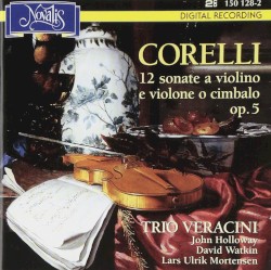 12 sonate a violino e violone o cimbale, op. 5