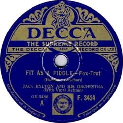 Fit as a Fiddle / I'm Sure of Everything but You