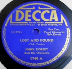 Lost and Found / I Can't Face the Music