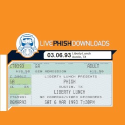 1993-03-06: Liberty Lunch, Austin, TX, USA
