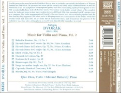 Music for Violin and Piano, Volume 2: Ballad / Capriccio / Silent Woods
