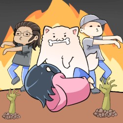 if there was a zombie apocalypse i'd let my dog eat me