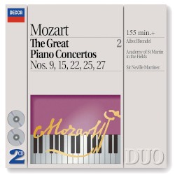 The Great Piano Concertos 2: Nos. 9, 15, 22, 25, 27