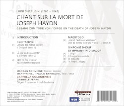 Chant sur la mort de Joseph Haydn