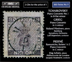 Tchaikovsky: Piano Concerto no. 1 in B-flat minor / Grieg: Piano Concerto in A minor / Pierné: Ramuntcho, Suites no. 1 & 2 / Piano Concerto in C minor