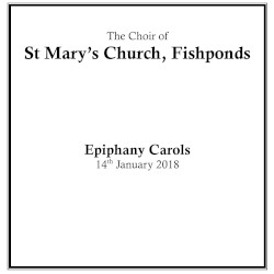 Epiphany Carols 2018