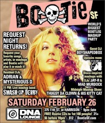 DNA Lounge Live: Bootie SF - February 2011