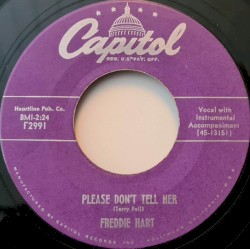 Please Don’t Tell Her / I’m Going Out on the Front Porch and Cry