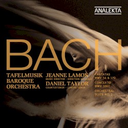 Cantatas, BWV 54 & 170 / Concerto, BWV 1060 / Suite, BWV 1067