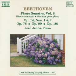Piano Sonatas, Vol. 6: Op. 14, nos. 1 & 2 / Op. 78 / Op. 90 / Op. 101