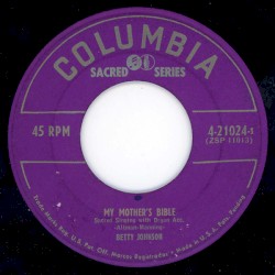 My Mother's Bible / Where He Leads Me