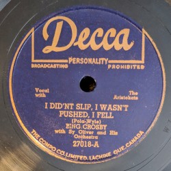 I Did'Nt Slip, I Wasn't Pushed, I Fell / So Tall a Tree