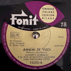 Amami se vuoi / Nota per nota