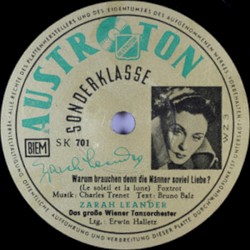 Warum brauchen denn die Männer soviel Liebe? / Du bist der, bei dem’s möglich wär’