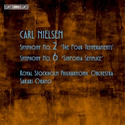 Symphony no. 2 "The Four Temperaments" / Symphony no. 6 "Sinfonia semplice"