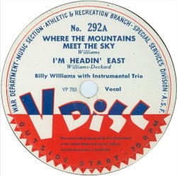 Where the Mountains Meet the Sky / I’m Headin’ East / First Class Private Mary Brown / Salt Water Cowboy