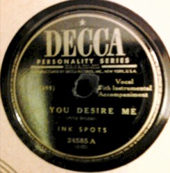 As You Desire Me / It Only Happens Once