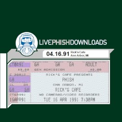 1991-04-16: Rick's Cafe, Ann Arbor, MI, USA