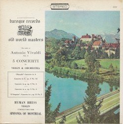 5 Concerti for Violin and Orchestra