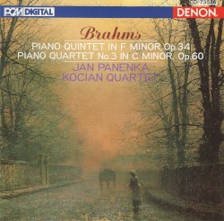 Piano Quintet in F Minor, Op. 34 & Piano Quartet No. 3 in C Minor, Op. 60