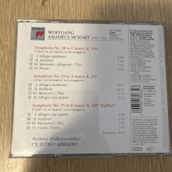 Symphonies nos. 28, 29 and 35 "Haffner"
