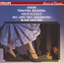 Piano Trios, Hob. XV: 24, 25, 26 & 27, including "Gypsy Trio"