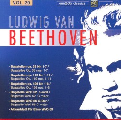 Ludwig van Beethoven Complete Works, Volume 29