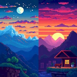 Passing Day Into Night