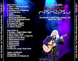 Live at The Barns, Wolf Trap Foundation, Vienna, VA, US, Mar 25, 2014