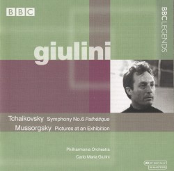 Tchaikovsky: Symphony no. 6 "Pathétique" / Mussorgsky: Pictures at an Exhibition
