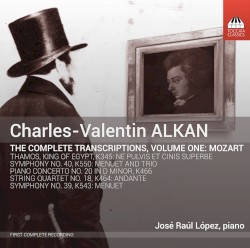 The Complete Transcriptions, Vol. 1: Mozart