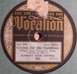 Crying for the Carolines / Have a Little Faith in Me