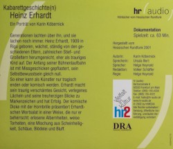 Kabarettgeschichte(n): Heinz Erhardt