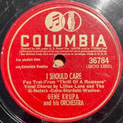 I Should Care / Cry and You Cry Alone