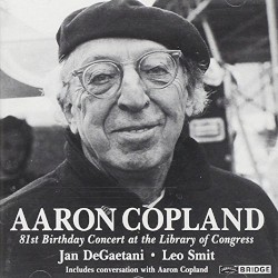 Aaron Copland: 81st Birthday Concert