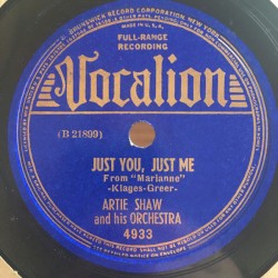 Just You, Just Me / If It's the Last Thing I Do