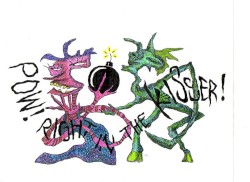 POW! Right in the Kisser!