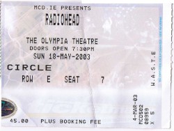 2003-05-18: Dublin, Ireland