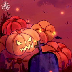 Glowing Pumpkins