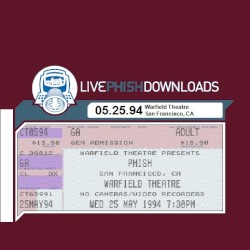 1994-05-25: Warfield Theatre, San Francisco, CA, USA
