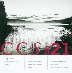 String Quartet no. 2 / Quartet for Flute, Oboe, Clarinet and Violoncello / Little Serenade for Guitar Solo / String Quartet no. 5